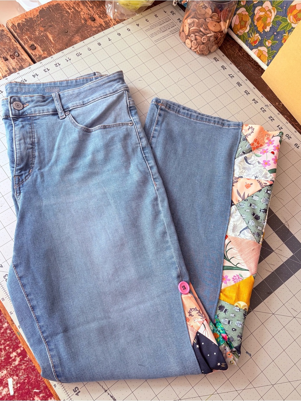 Up-Cycled Women’s Jeans
